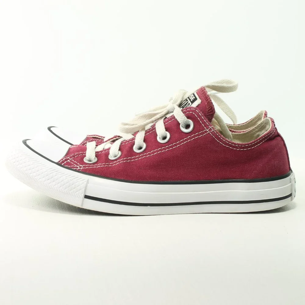 Converse  All Stars Burgundy Skater Size Women's 6 or Men's 4 - Picture 6 of 16